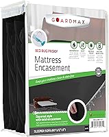 Vista 43 de Guardmax Funda de Colchón de Punto Jersey con Cremallera Completa - Protector de Colchón Impermeable y a Prueba de Chinches - Ropa de Cama