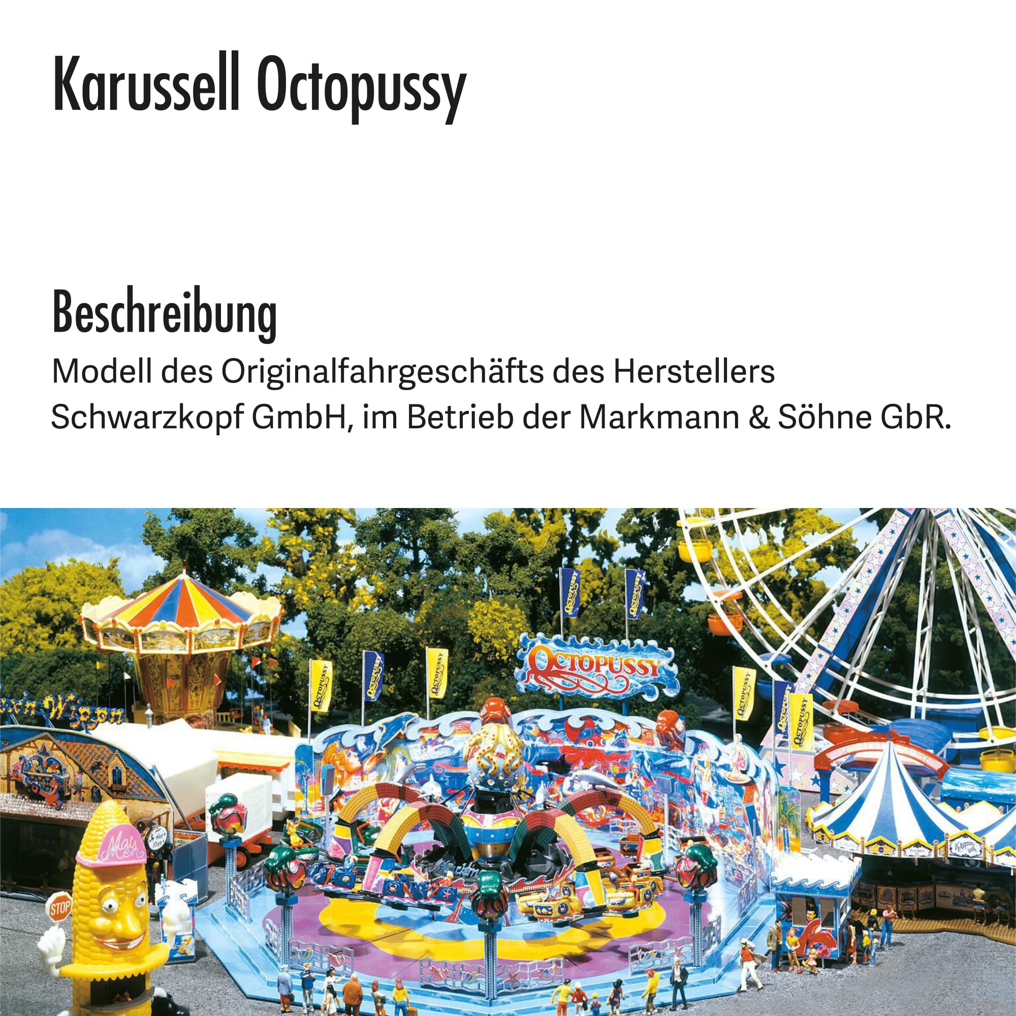 FALLER 140426 - Karussell Octopussy - Spurweite H0