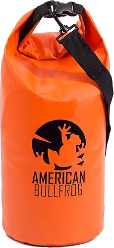 American Bullfrog Bolsa seca impermeable para canotaje, kayak, pesca, rafting, natación, flotación y camping