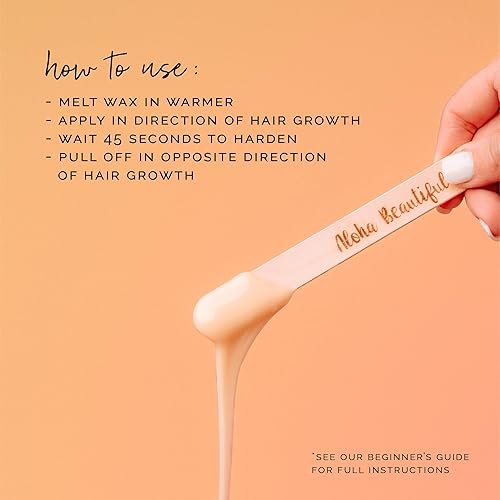 Miniatura 4 de KoluaWax Cuentas de cera dura para depilación  Fórmula de vello corporal grueso  Brasileño, axilas, pecho trasero, depilación de bikini  Granos de