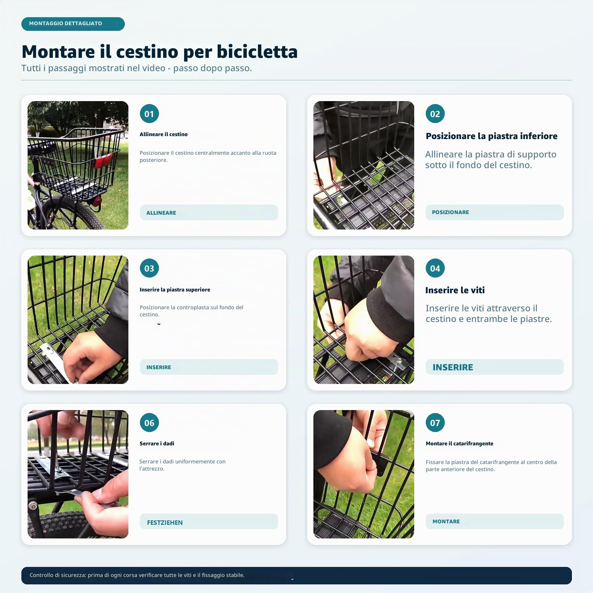 Cestino posteriore capiente per portapacchi di biciclette elettriche | Cestino per la spesa 38 x 31 x 26 cm, con copertura impermeabile e rete portabagagli, struttura in metallo rinforzato