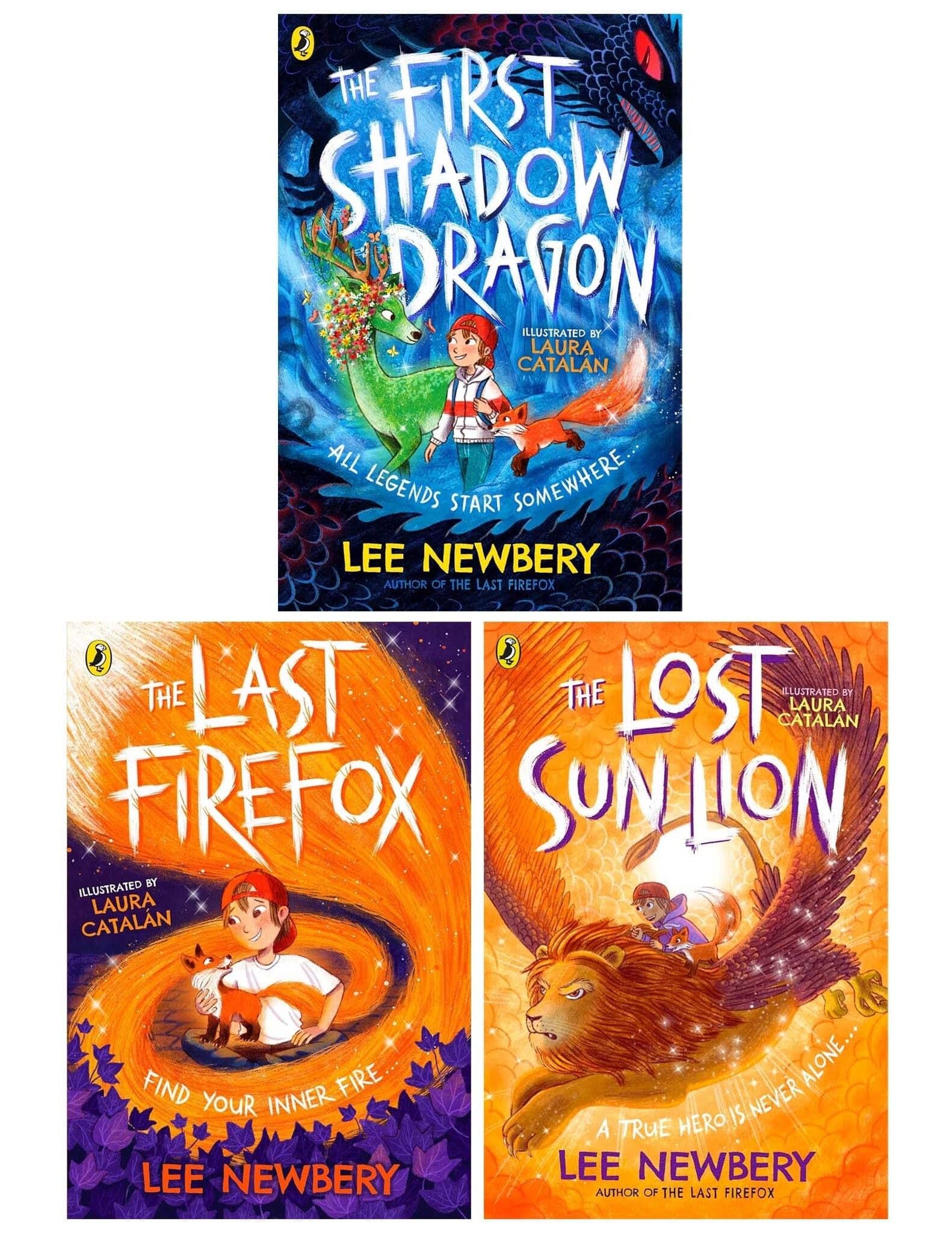 The Last Firefox Series By Lee Newbery 3 Books Collection Set (The Last Firefox, The First Shadow dragon & The Lost Sun Lion)