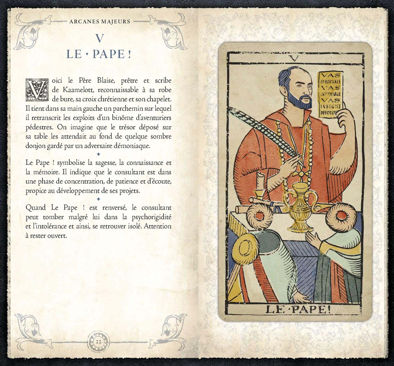 Kaamelott, le Tarot: 78 cartes + 1 livre explicatif