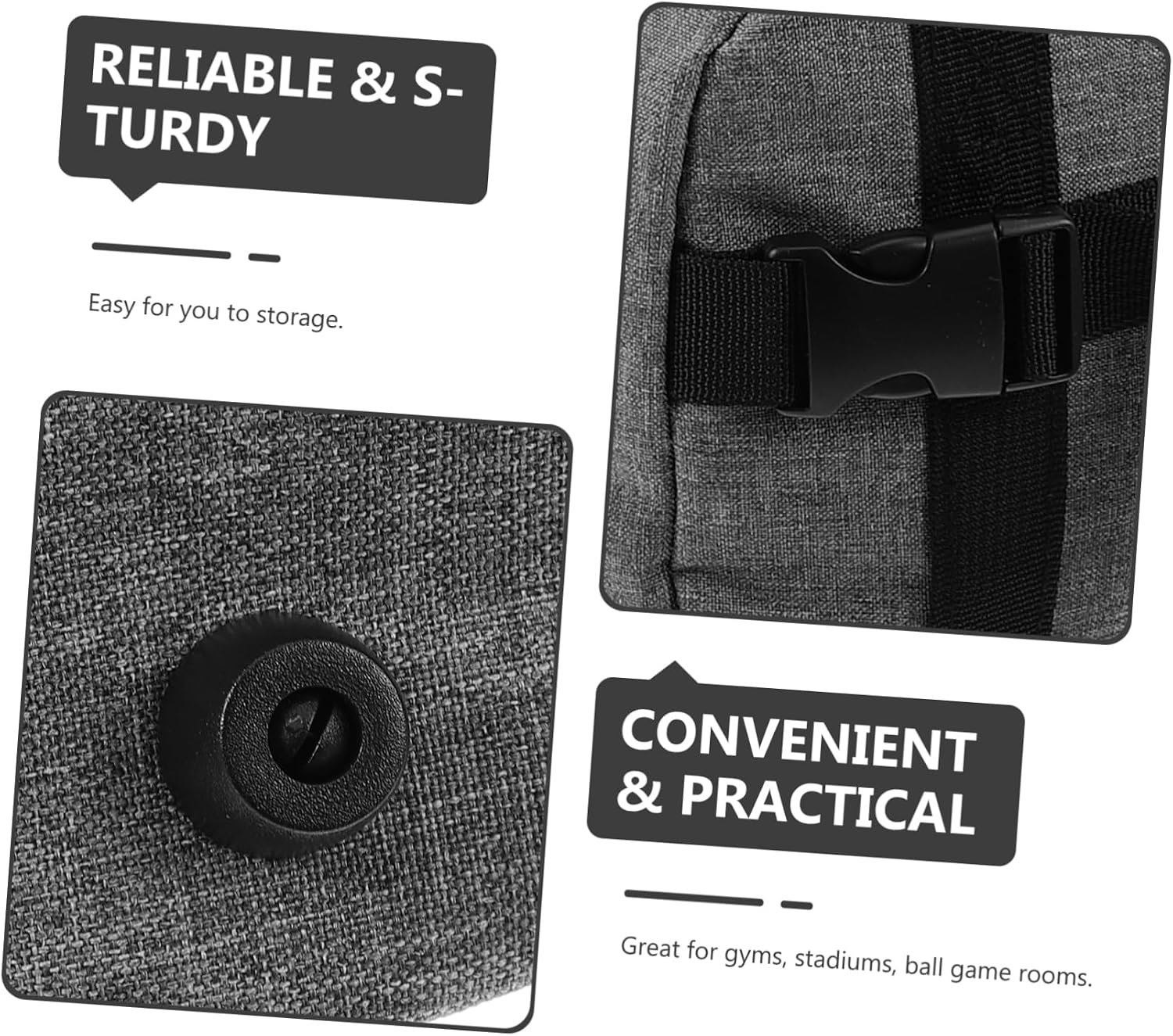 Bowling Ball Bags Padded Bag for Carrying Convenient Storage Pouch Breathable Oxford Cloth Multi-use Sports Pouch for Workout and Travel