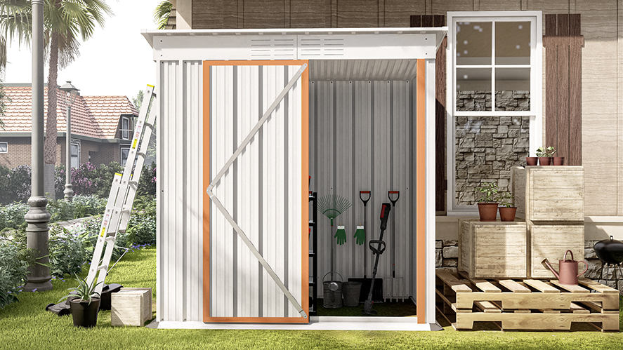 Watch 5'x3' Outdoor Storage Shed Assembly Video on Amazon Live