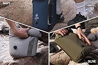 Vista 8 de Bolsa de Lavado Máquina de Lavar Portátil - Bolsa Seca Completamente Impermeable de 15L - Máquina de Lavar de Nylon Ligera Compacta - Lavadora