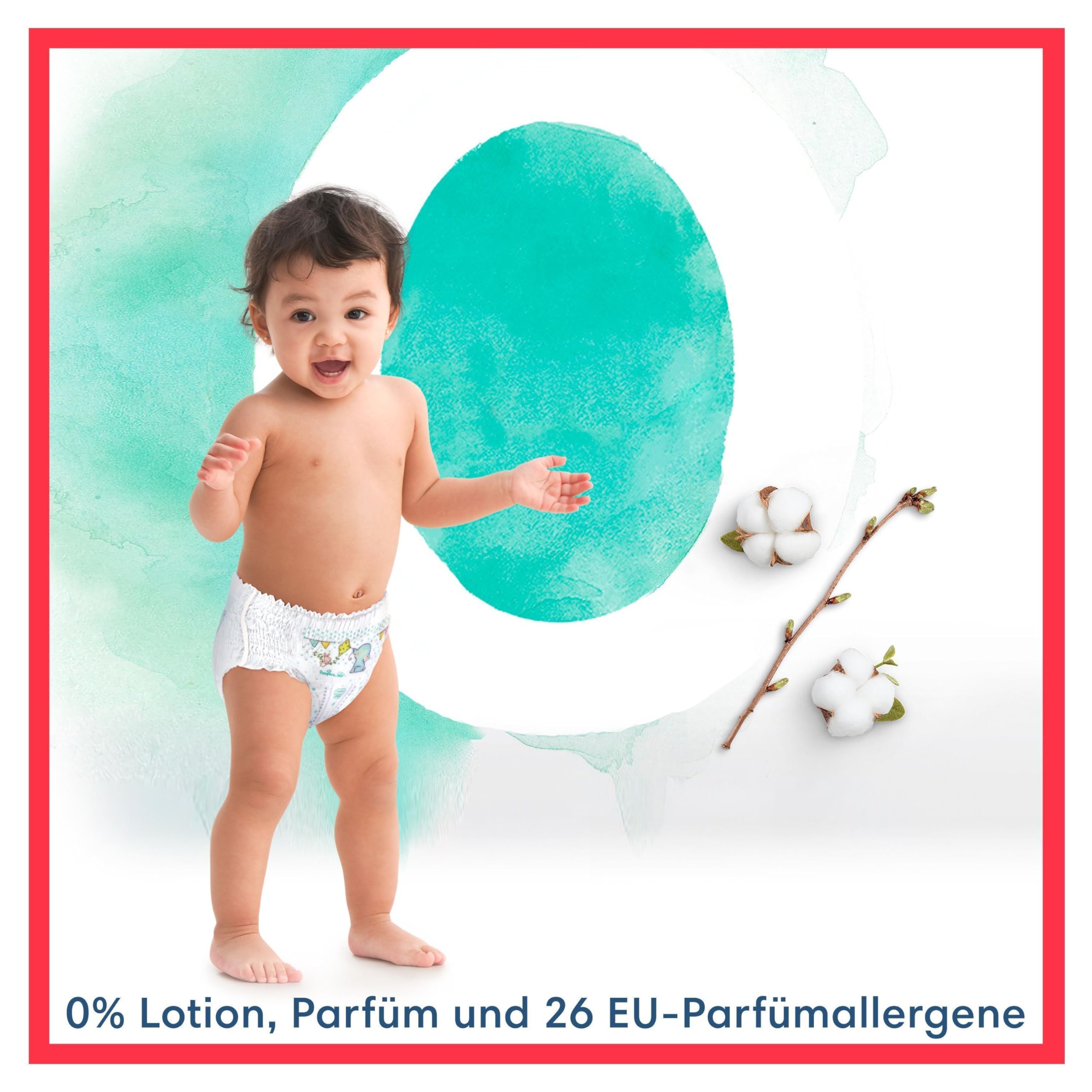 Pampers Baby Windeln Pants Größe 4 (9kg-15kg) Harmonie, 96 Höschenwindeln Alte Version