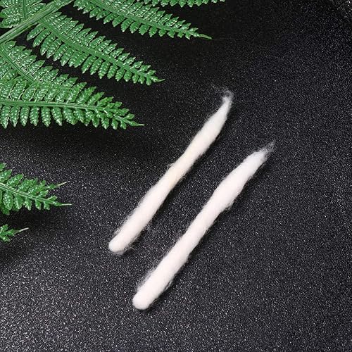 Miniatura 8 de Mechas largas de repuesto de mechas de algodón para candelita de mantequilla, 4 paquetes (tamaño )