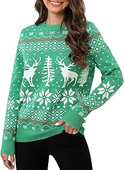 Funny Christmas Sweatshirt Christmas Tunic Women Snowflake