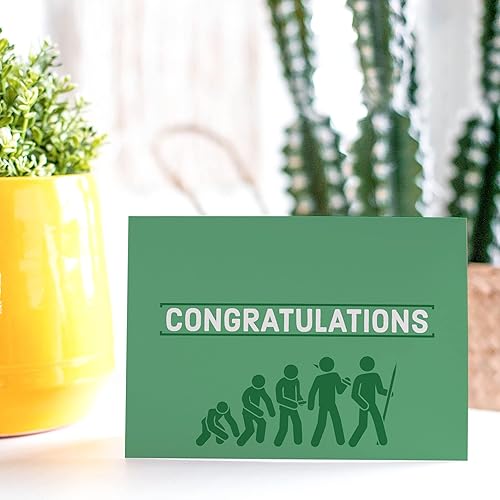 Miniatura 2 de Rude New Baby Card - Funny & Unique Congrats for Expecting Parents - High-Quality 16pt Cardstock + Premium Envelope - Veteran-Owned Small Business