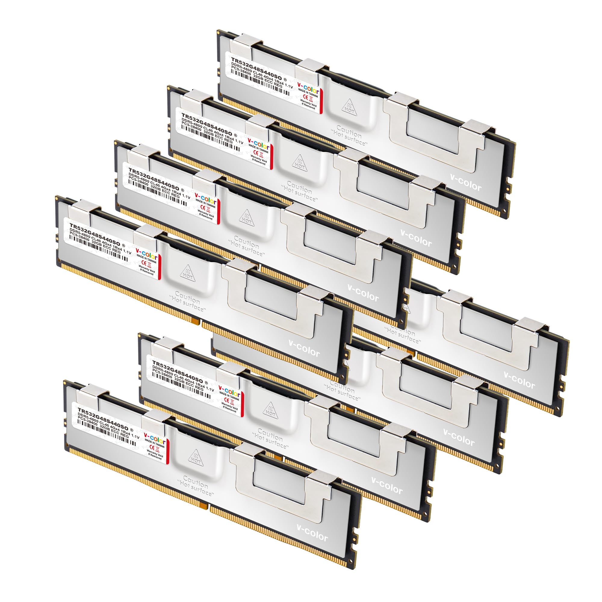 DDR5 4800MHz R-DIMM 32GB 4枚 v-color メモリ Amazon.co.jp: V-Color DDR5 256GB (32GBx8) 4800MHz CL40 4Gx4 1Rx4