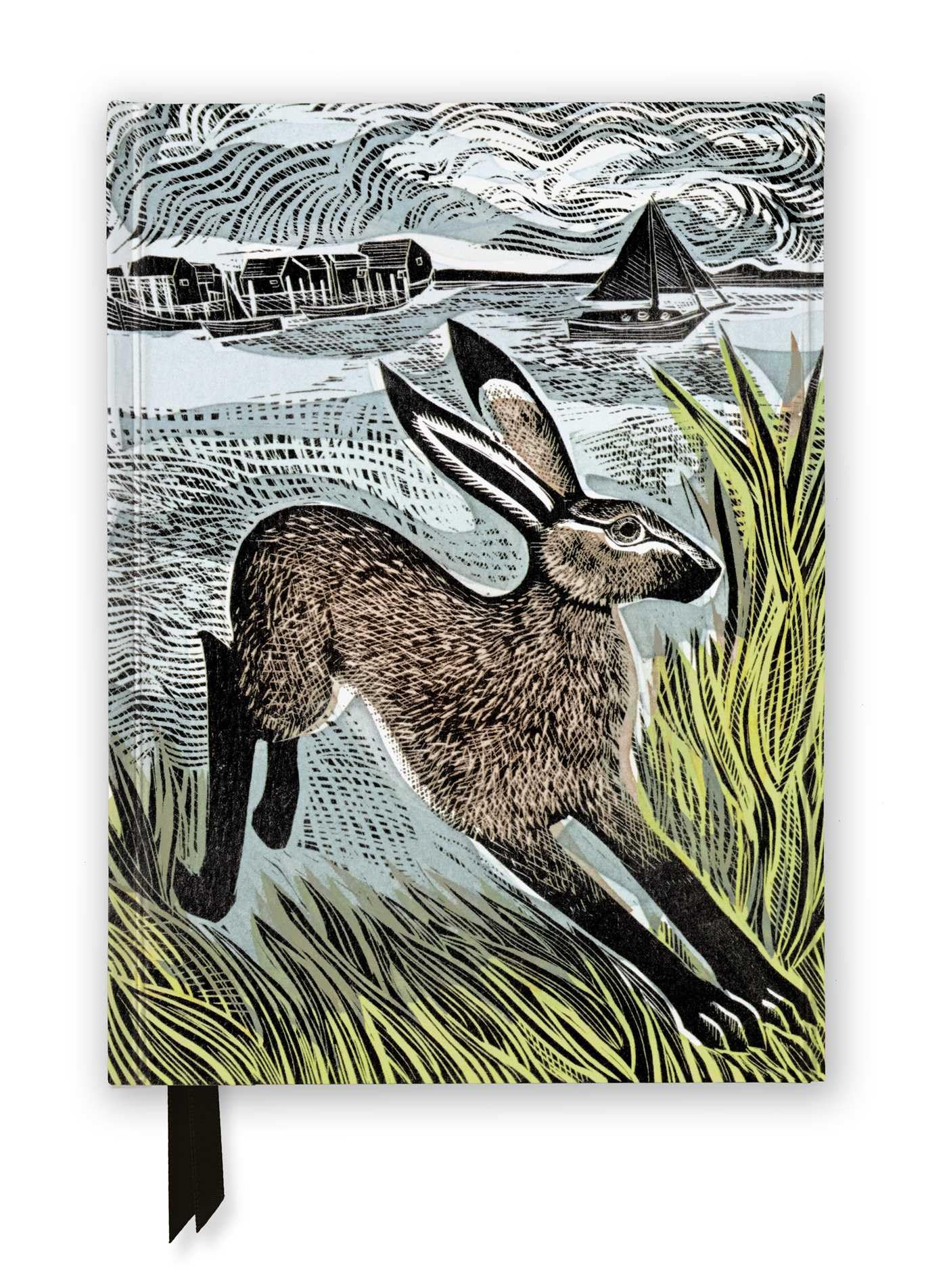 Angela Harding: Young Hare (Foiled Journal) (Flame Tree Notebooks)