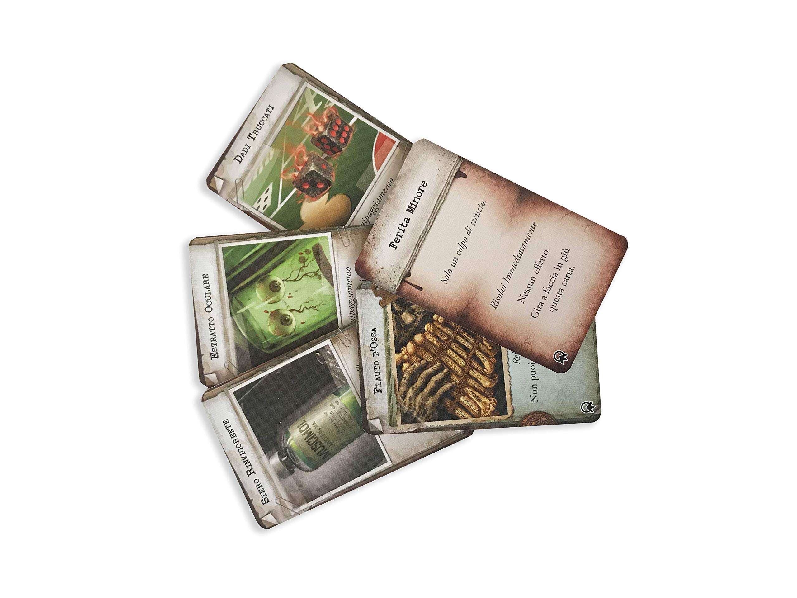 Asmodee - Las Casas de la Locura, Segunda edición: Las Calles de Arkham, expansión de Juego de Mesa, edición en Italiano