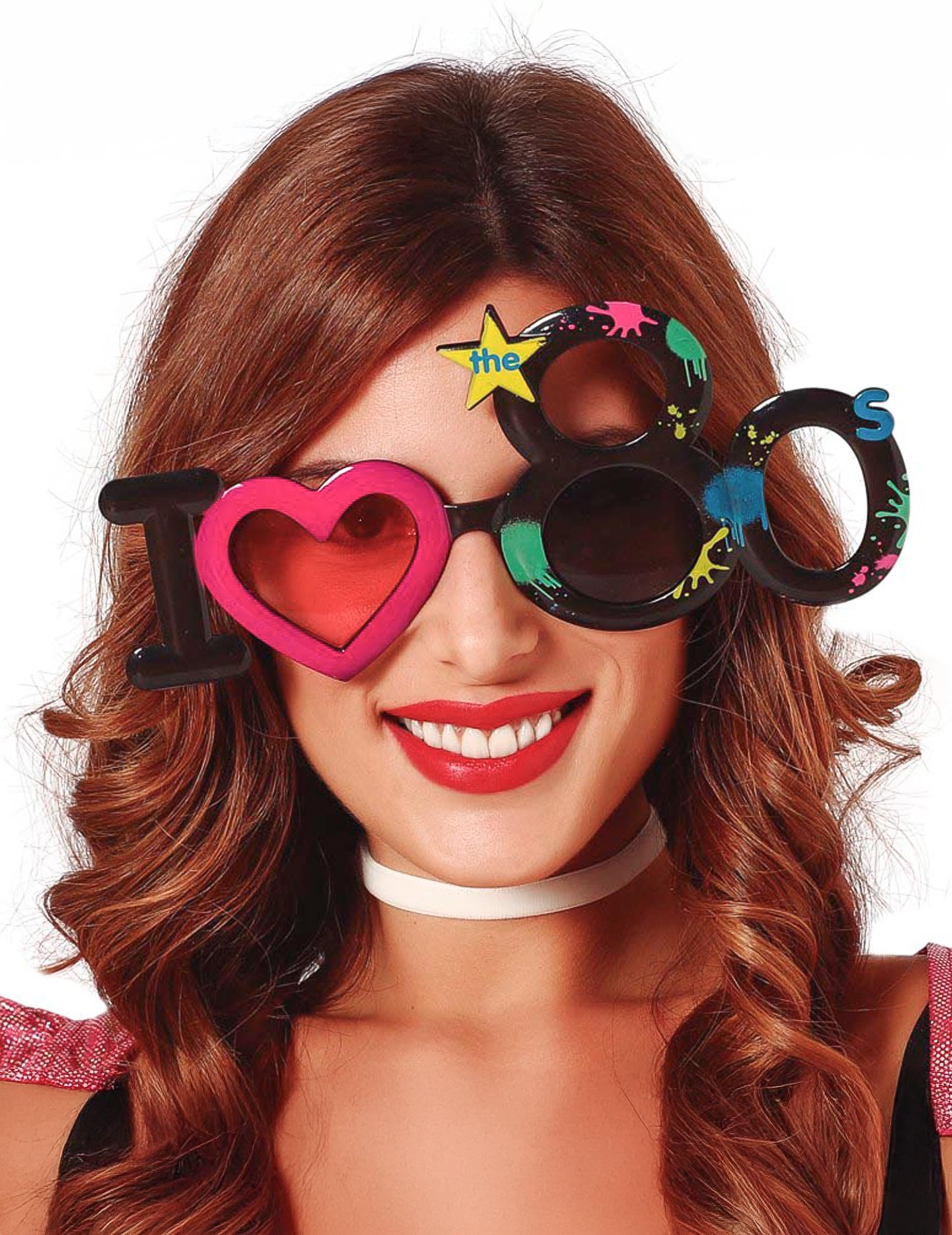 FIESTAS GUIRCA, S.L. Glasses I Love the 80's Adult