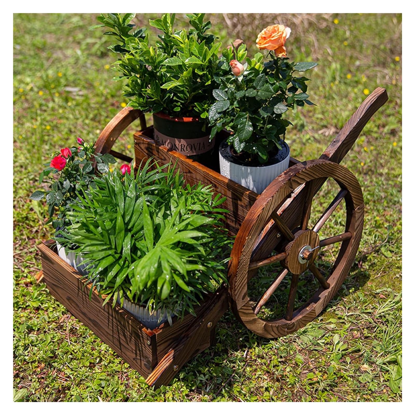 Étagère pour pots de fleurs en bois, le banc de rempotage idéal pour votre véranda