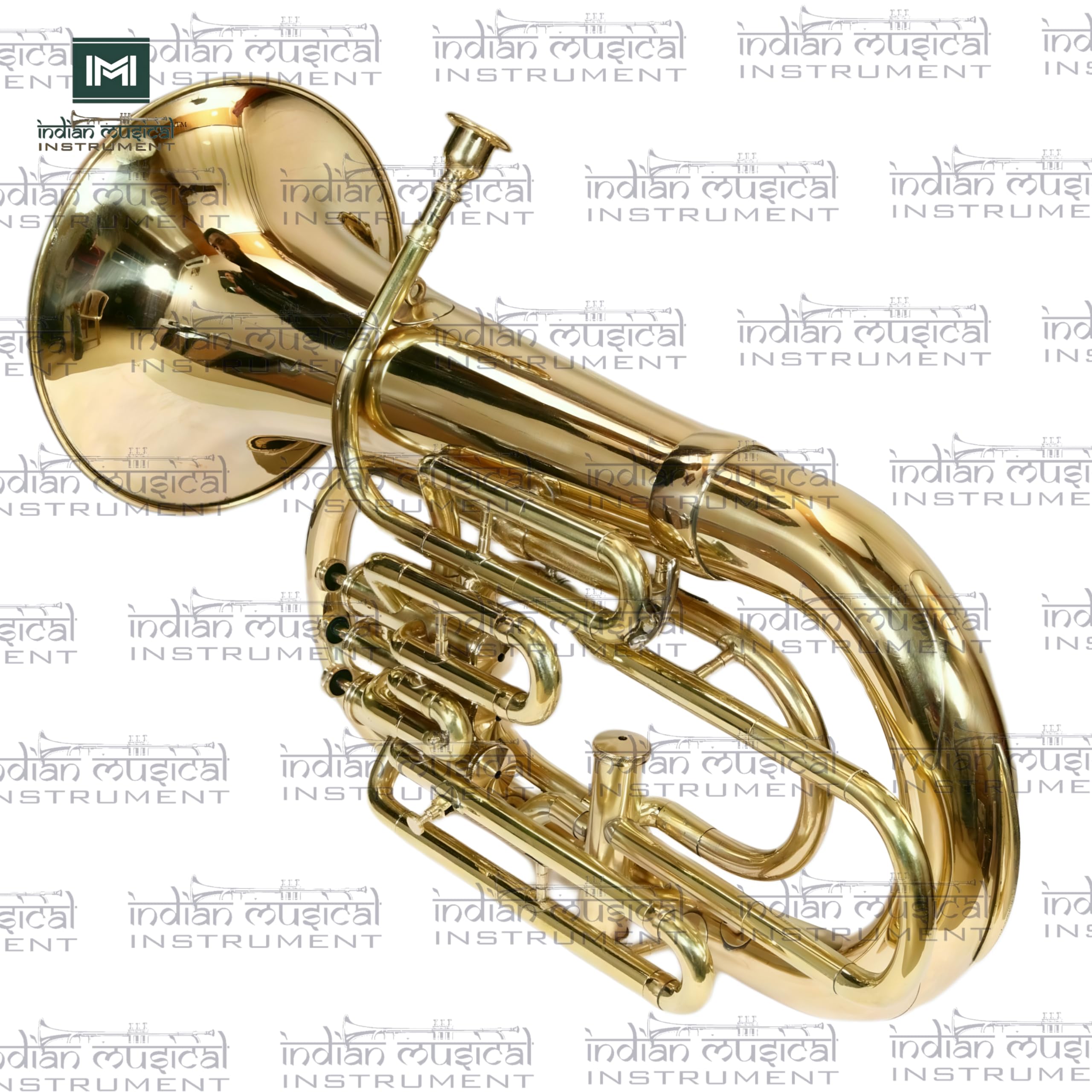 IMI EUPHONIUM 4 VALVOLA Strumento musicale con tutti gli accessori (ORO)