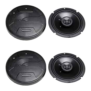 Amazon.com: Hifonics Zeus 6.5 Inch Shallow Speakers, 3-Way