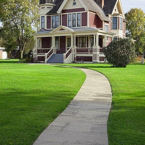 Miniatura 7 de AYOHA - Alfombra de césped artificial realista de 7 x 14 pies, altura del pelo de 0.8 pulgadas, alfombra de césped sintético falso, alfombra de