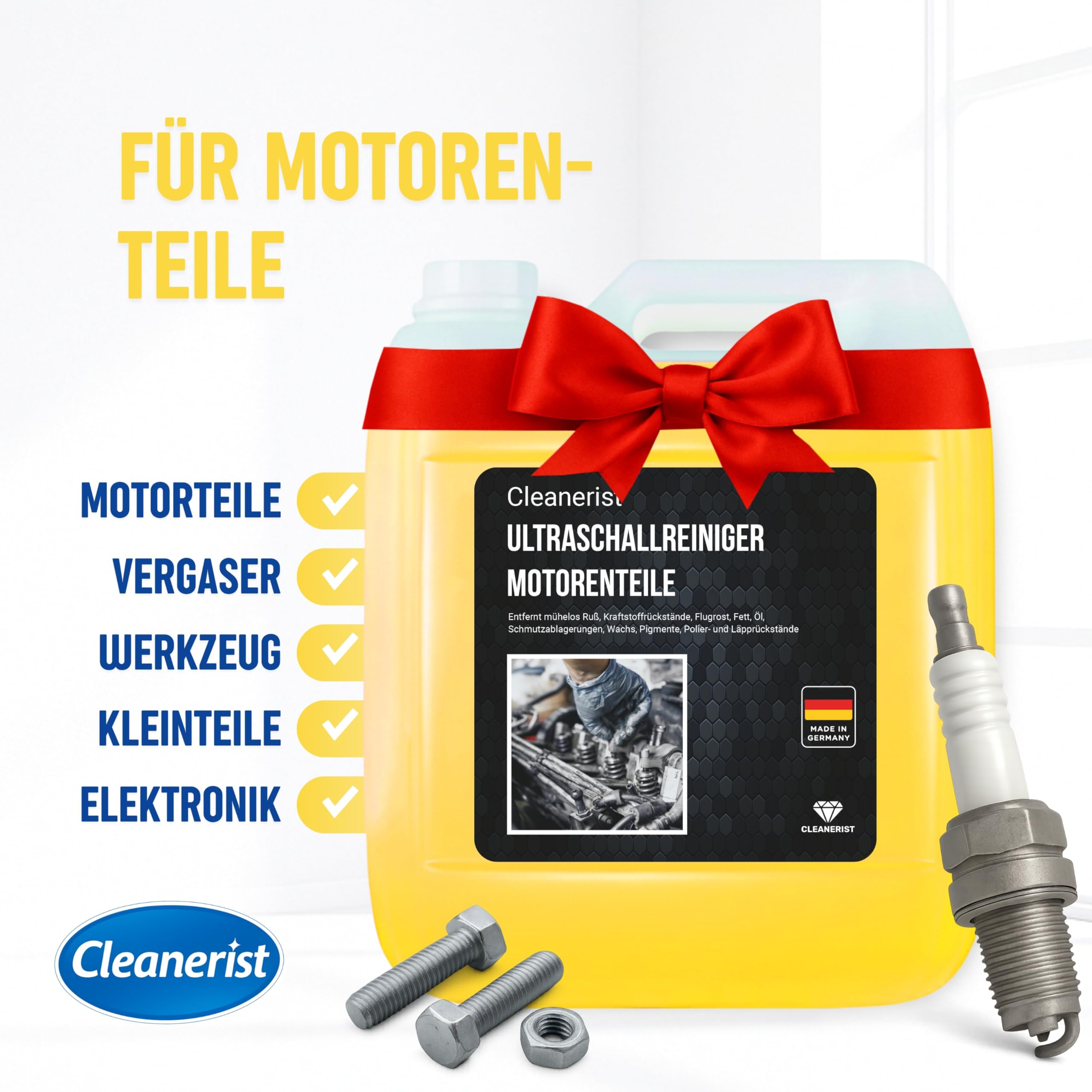 5 Liter Ultraschallreiniger AP03 mit Auslaufhilfe Einspritzdüsen Dieseldüsen Ventile Reiniger Ultraschallreinigung