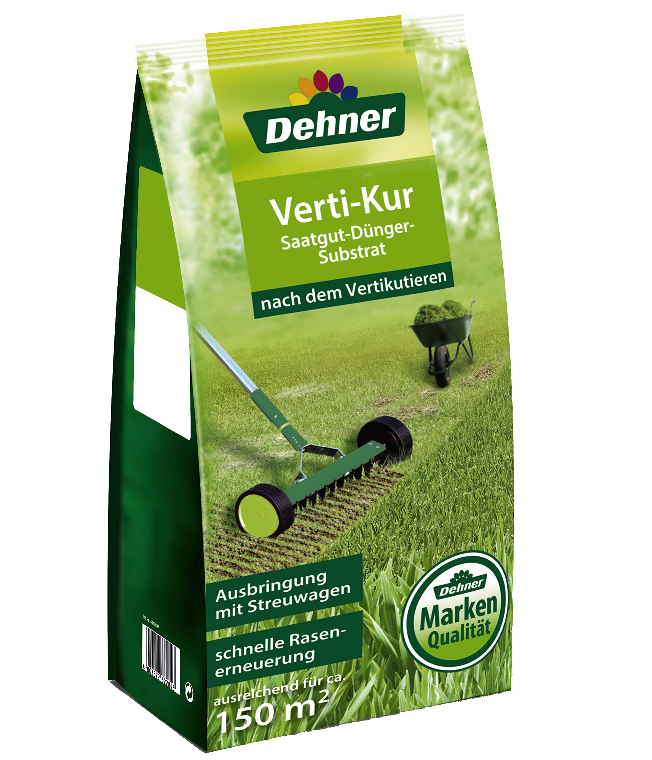 Dehner Rasen Vertikur 3-in-1, Saatgut, Dnger und Substrat, 5 kg, fr ca.  150 qm : Amazon.de: Garten
