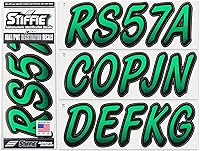 Vista 40 de Stiffie Whipline - Calcomanías de identificación alfanuméricas, adhesivos de números de registro para barcos y embarcaciones personales