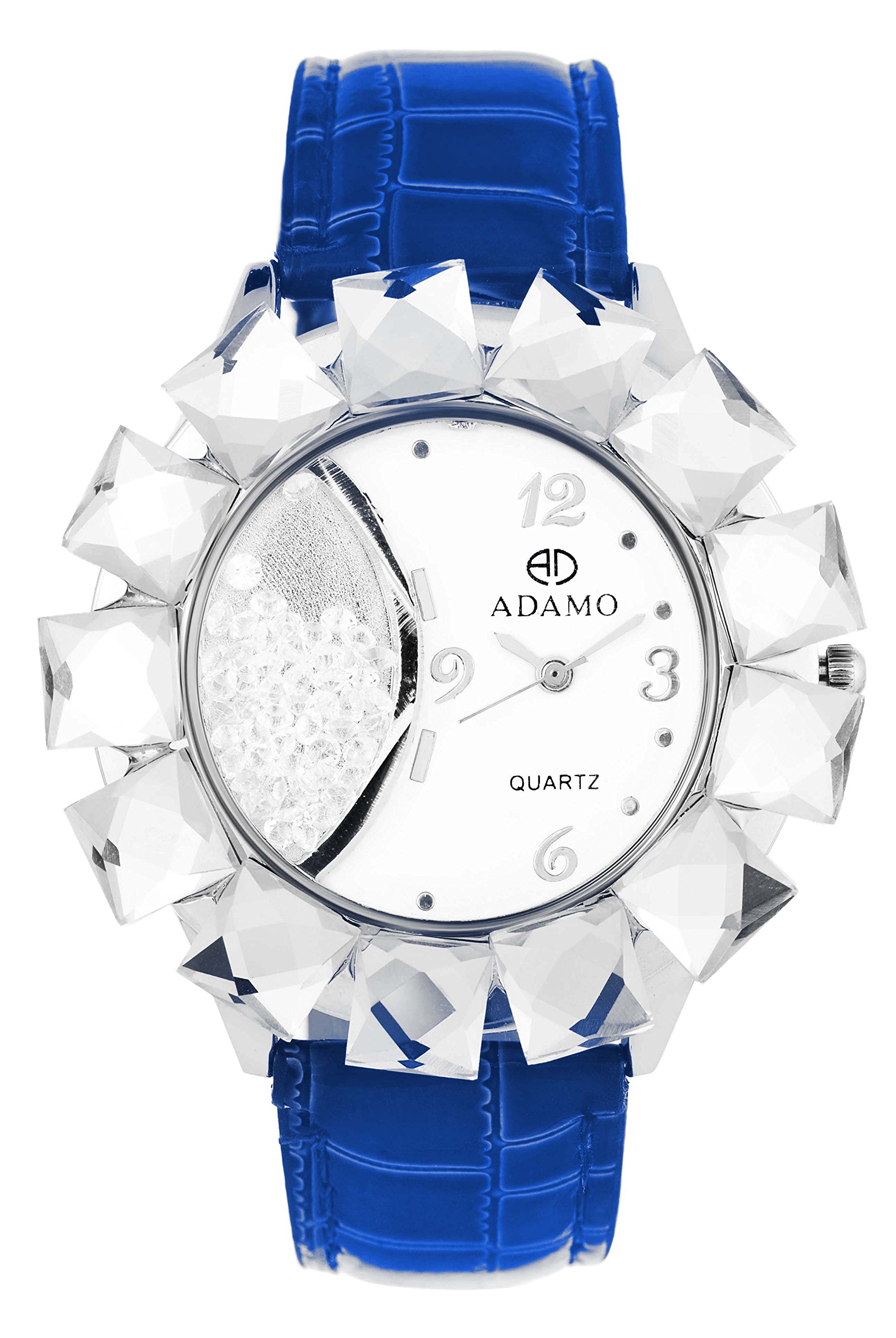 ADAMO Adele White Dial Womens & Girls Watch A351SB01 (B01LXO8RU4) Amazon Price History, Amazon Price Tracker