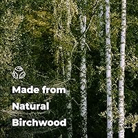 Vista 7 de Makerstep 1000 agitadores de café de madera de 5.5 pulgadas con caja de almacenamiento, palos de café de madera de abedul natural resistente.