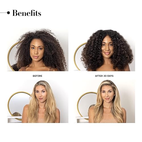 Miniatura 3 de Triple Threat Tonic - Tónico de tratamiento diario 3 en 1 con complejo de agua de arroz, fortalece y fortalece las hebras, sin aceite y ligero,