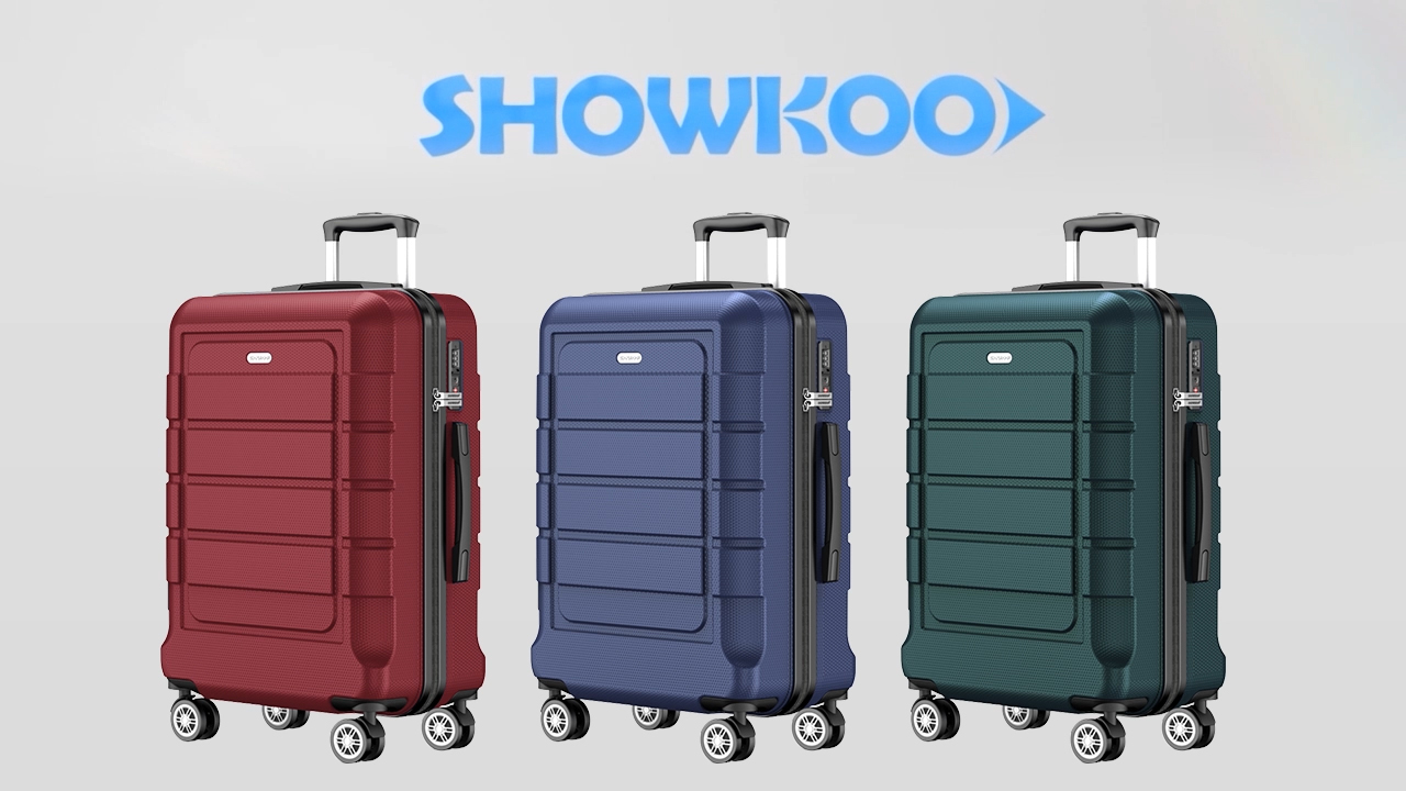 Amazon.com | SHOWKOO Luggage Sets Expandable 100% PC Durable