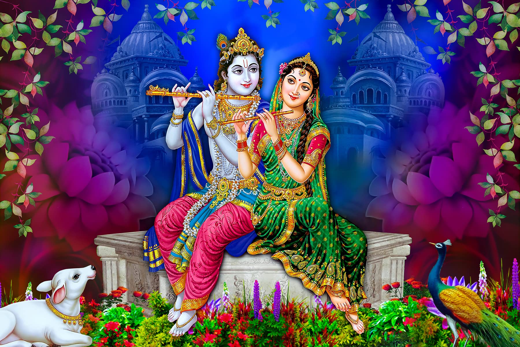 See full amazon price history chart for Color Solution Radha Krishna Wallpaper Wall Sticker for Home Décor, Living Room, Bedroom, Hall, Kids Room, Play Room(Self Adhesive Vinyl and waterproof235 (24 X 18 INCH) Color Solution Radha Krishna Wallpaper Wall Sticker for Home Décor, Living Room, Bedroom, Hall, Kids Room, Play Room(Self Adhesive Vinyl and waterproof235 (24 X 18 INCH) (B09QH1B9JC) Amazon Price History, Amazon Price Tracker