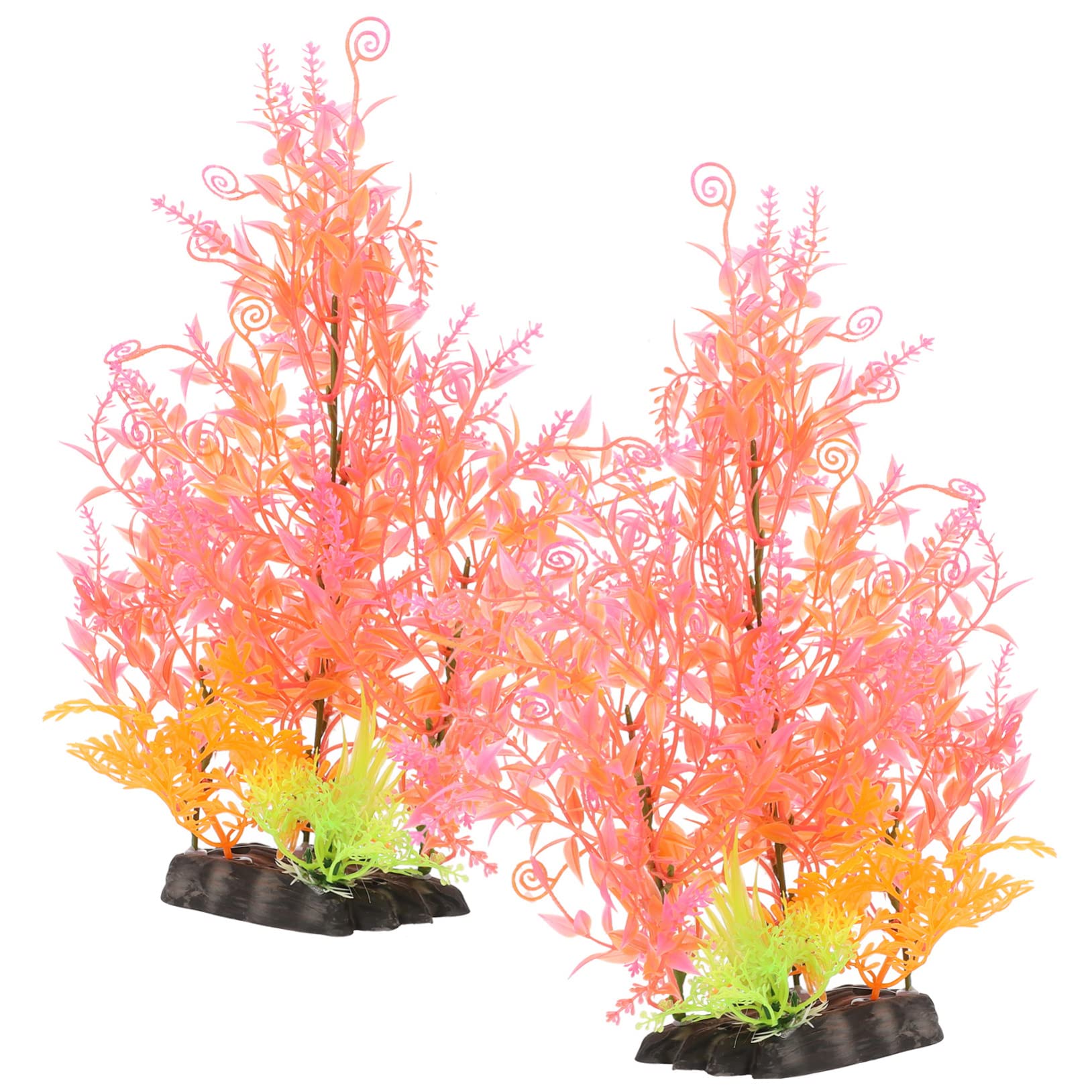 Sosoport 4stücke Künstliche Pflanzen Für Aquarien Dekorative Wasserpflanzen Kunststoff Für Fischbecken Und Terrarien Lebendige Aquarium Deko Für Betta Und Schildkrötenbecken
