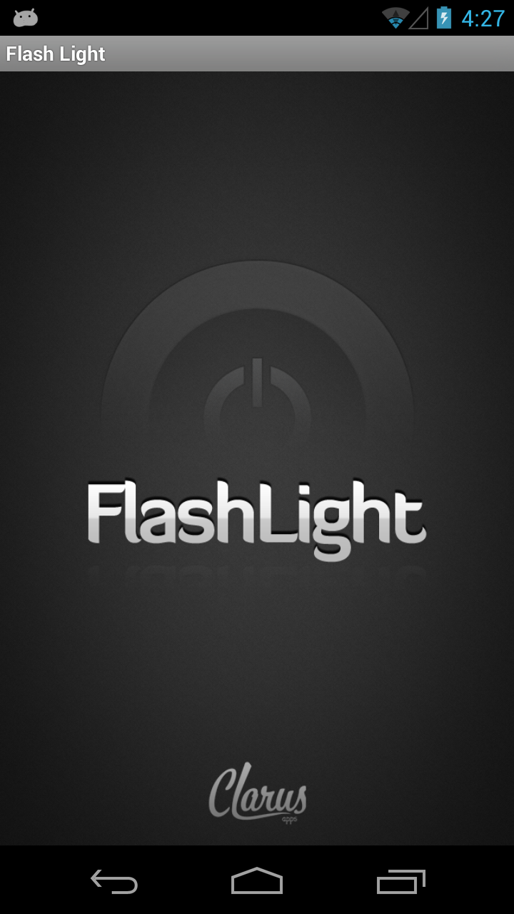 Flash Light App on Amazon Appstore