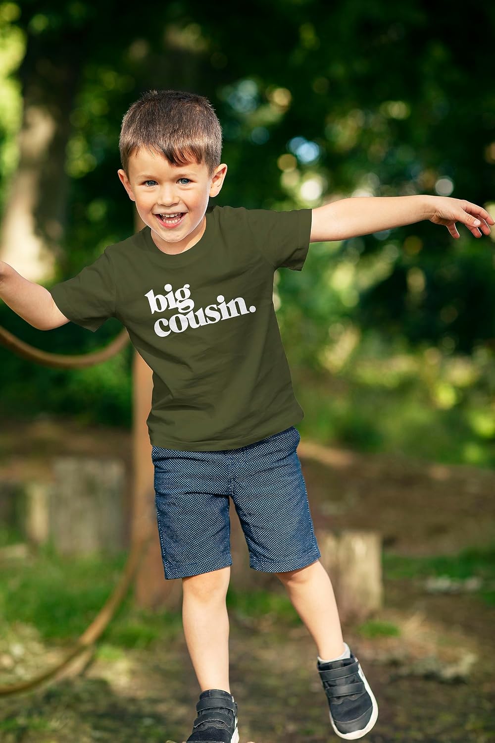Bold Big Cousin T-Shirts for Girls and Boys Fun Family Outfits