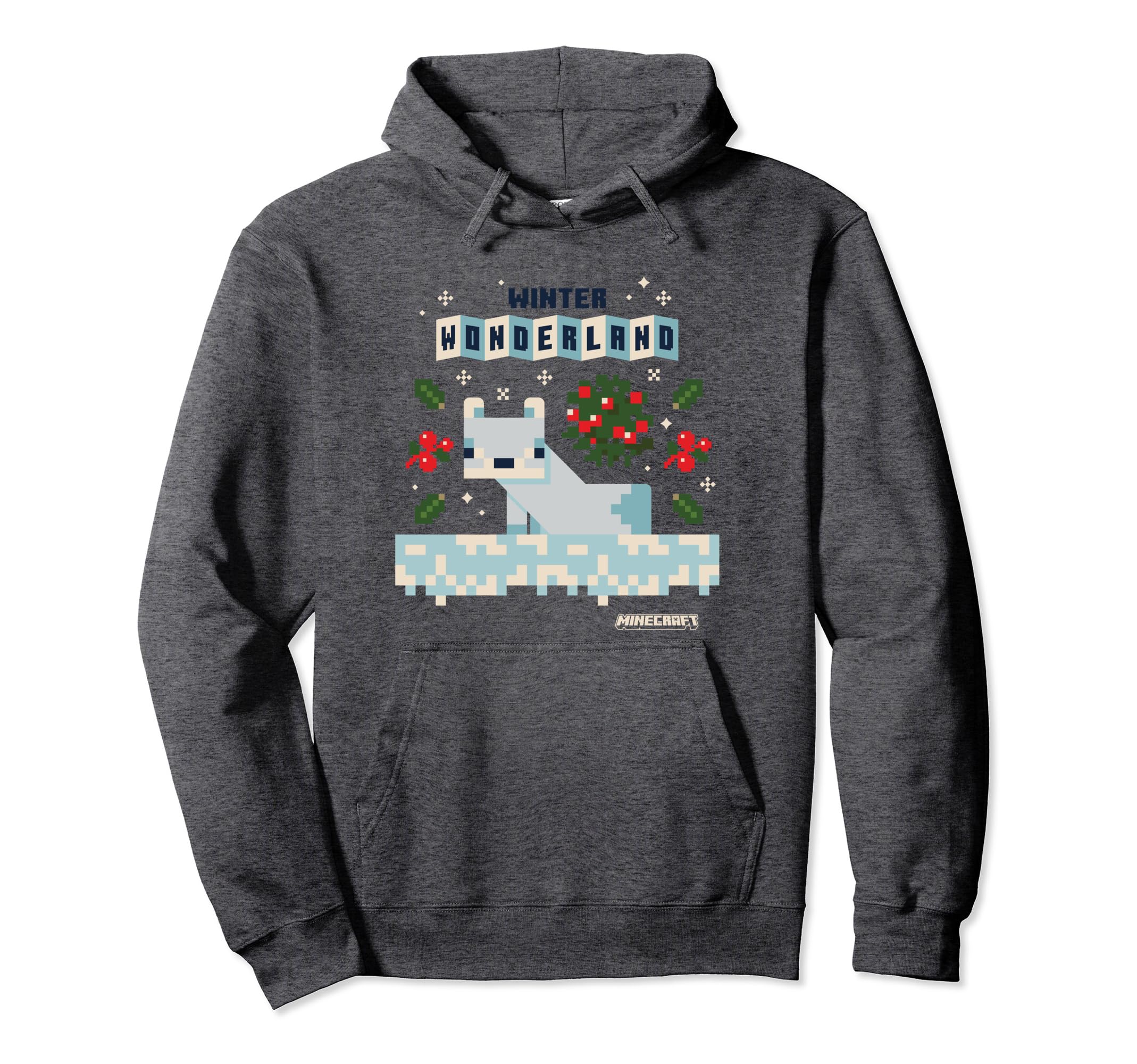 Amazon.com: Minecraft Christmas Winter Wonderland Cute Snow Fox 