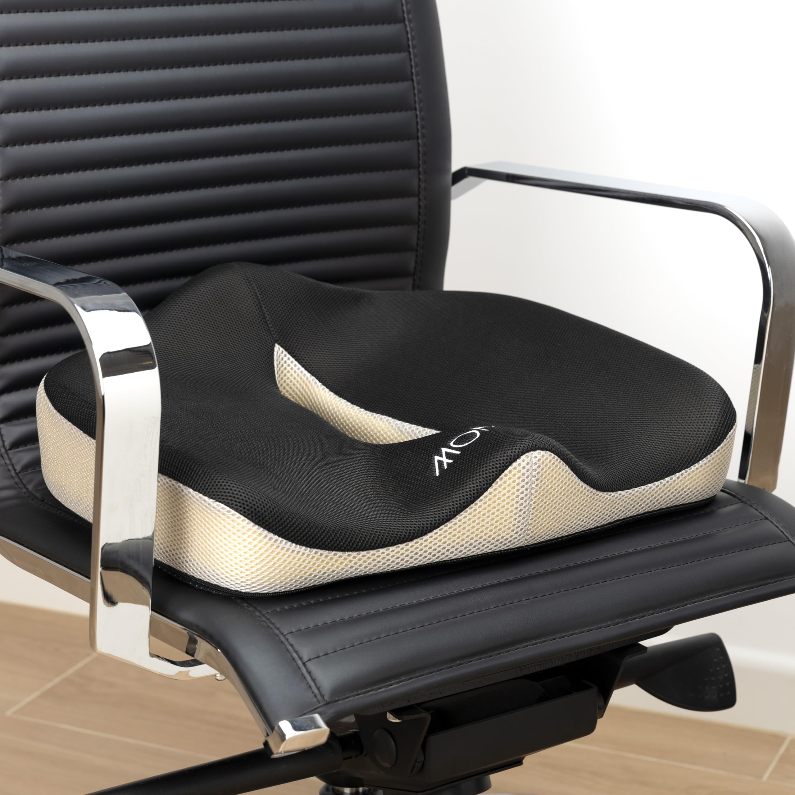 Cuscino antidecubito - Cuscino per sedia da ufficio, cuscino ergonomico coccige, cuscino viscoelastico, sedia da ufficio, schiuma ad alta densità, cuscini per sedie, cuscino per sedia computer