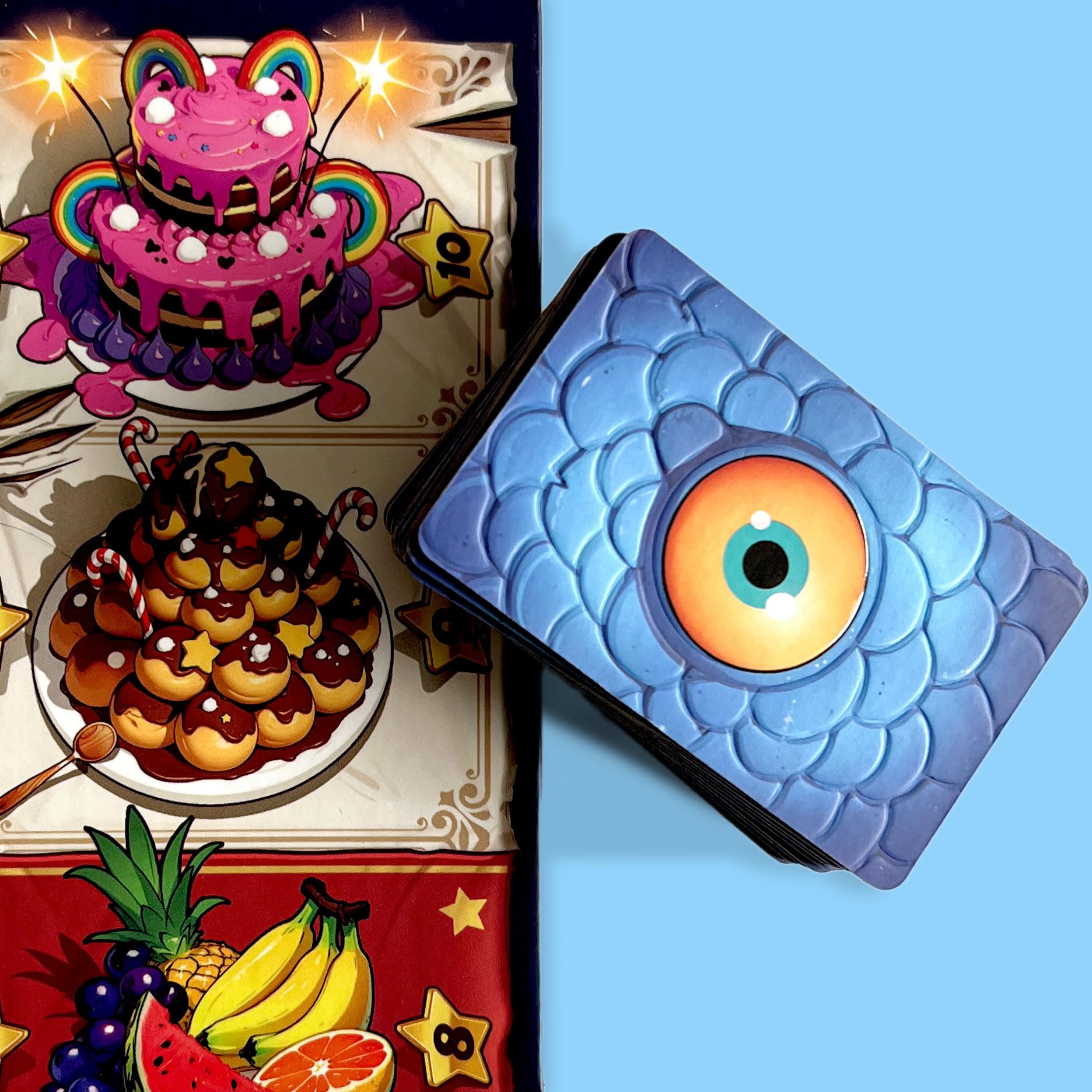 Asmodee Monstrolicious – Gioco Da Tavolo Per 2 Giocatori, 7+ Anni, Durata 10 Minuti, Edizione Italiana, Strategia E Divertimento