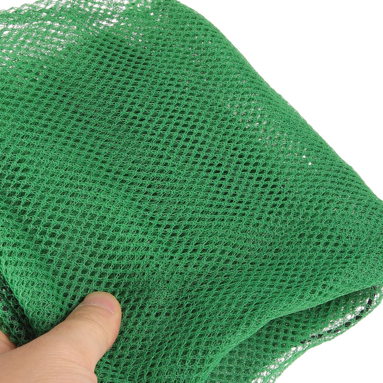 2 unidades de red de pesca portátil, plegable, red de almacenamiento de peces, red de pesca resistente al desgaste, para pesca, cordón, bolsa de pesca