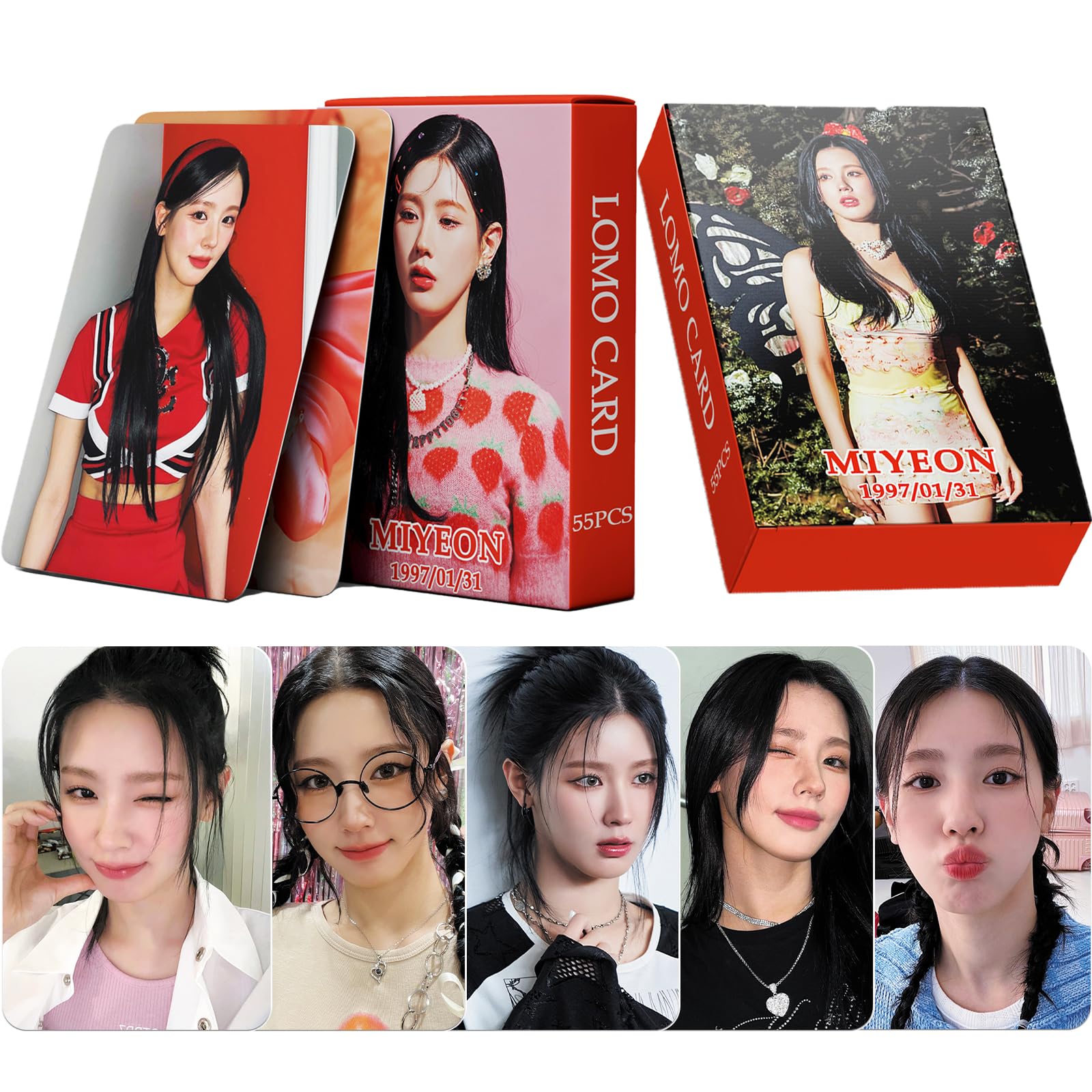 タレントカード GIDLE PHOTO mumo live in JAPAN complete Amazon | PYAJUU MIYEON フォトカード 55枚 (G) I-DLE MIYEON