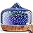 Porseme 500ml Glass Essential Oil Diffuser Aromatherapy Ultrasonic Cool Mist Humidifier 15-21 Running Hours Diffusers with Remote Control for Sleeping Yoga Office Working Spa and Rest