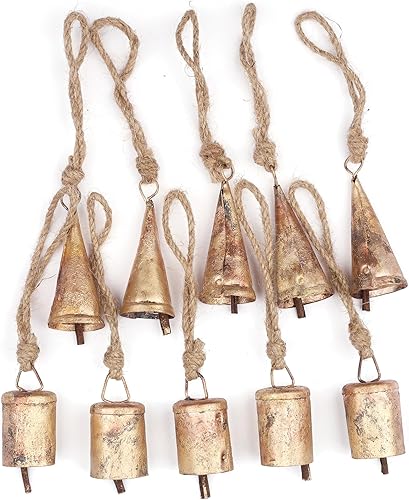 Miniatura 7 de Vivanta Decoraciones de Navidad  Campanas para manualidades, decoración del hogar, adornos de campanas de Navidad, campanas de Navidad para