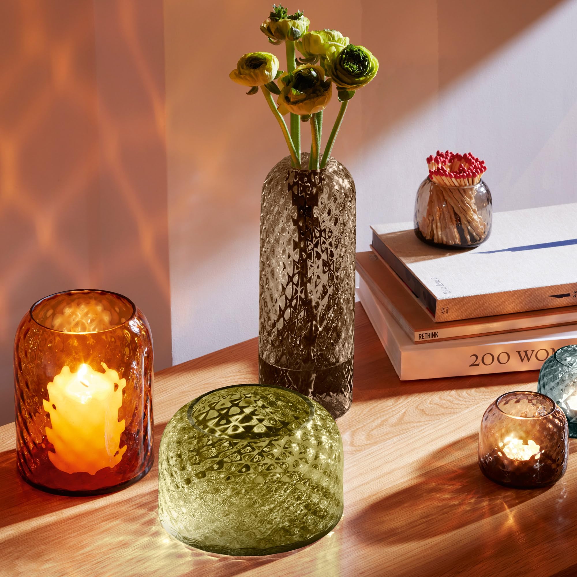 Amazon.com: LSA International Dapple Vase/Lantern H6.25In