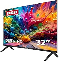 Vista 3 de RCA Smart Google TV HD de 32 pulgadas, pantalla LED sin marco con HDR10, Wi-Fi y Bluetooth, Google Assistant integrado, compatible con Alexa