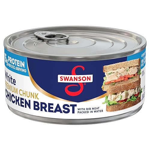 Miniatura 27 de Swanson Pollo enlatado y albondiguillas con carne de pollo blanca y oscura, lata de 10.5 onzas (caja de 12)