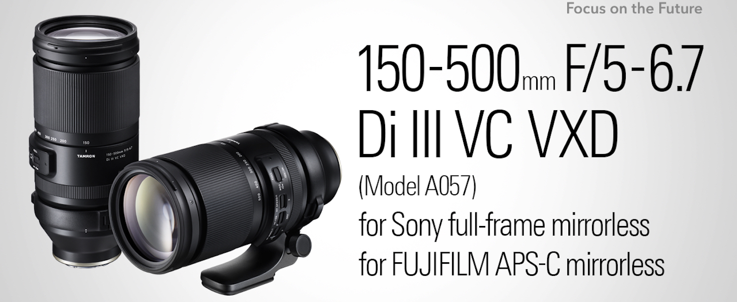 Amazon.com : TAMRON 150-500MM F/5-6.7 Di III VC VXD Lens for