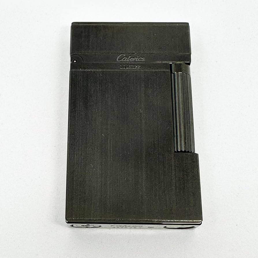 Caloriesガスライター クラシック快音ライターデュポンの音 ピュアブラック Amazon.co.jp: Caloriesガスライター クラシック快音ライター