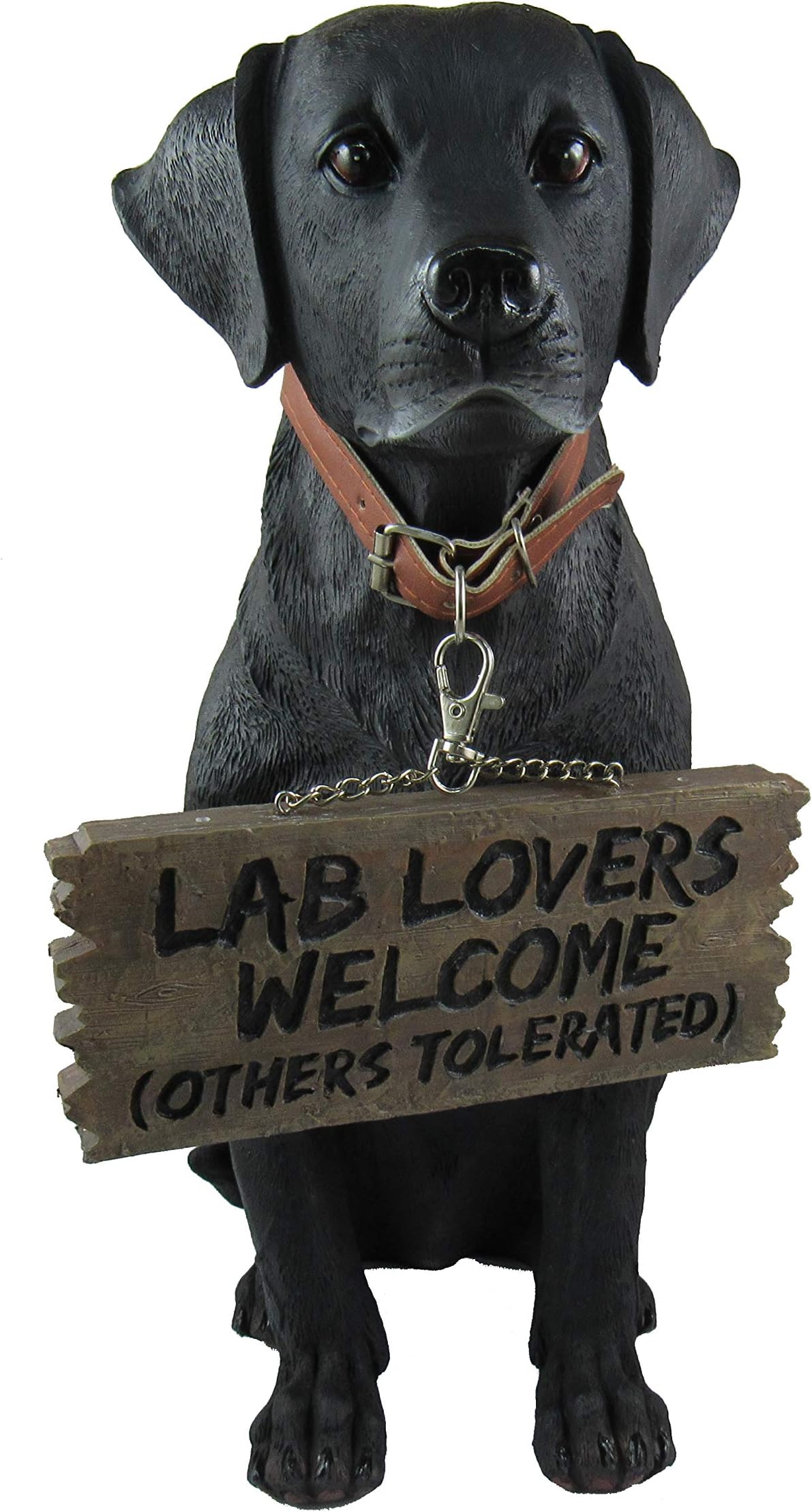 DWK Front Porch Dog Outdoor Sign Decorative Statue
