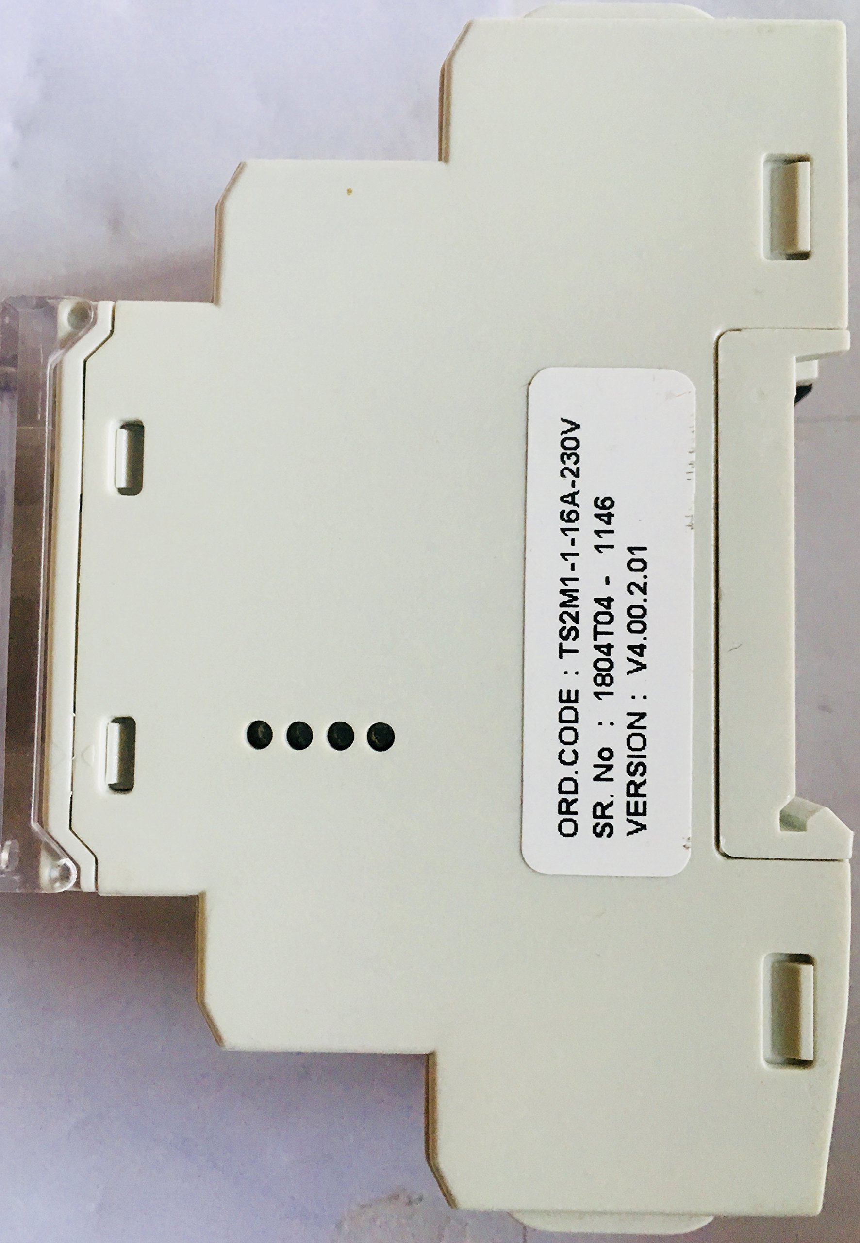 Selec Digital Timer Switch with LCD Display, DIN Rail Mount, TS2M1-1-16A-230V — Amazon image 4