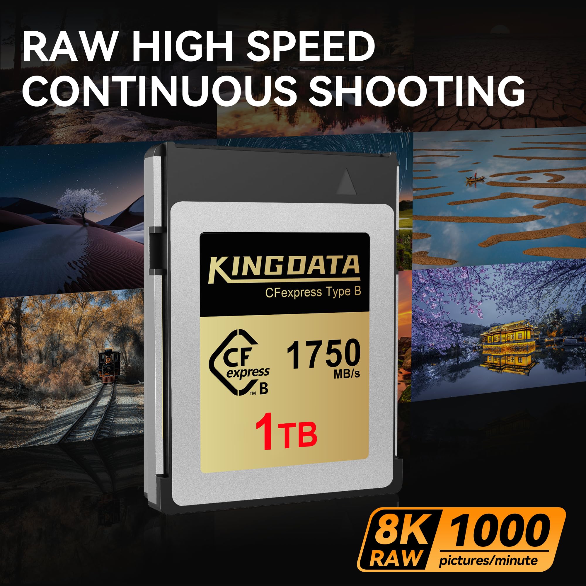 Amazon.com: KINGDATA CFexpress Type B 1TB Memory Card, Up to