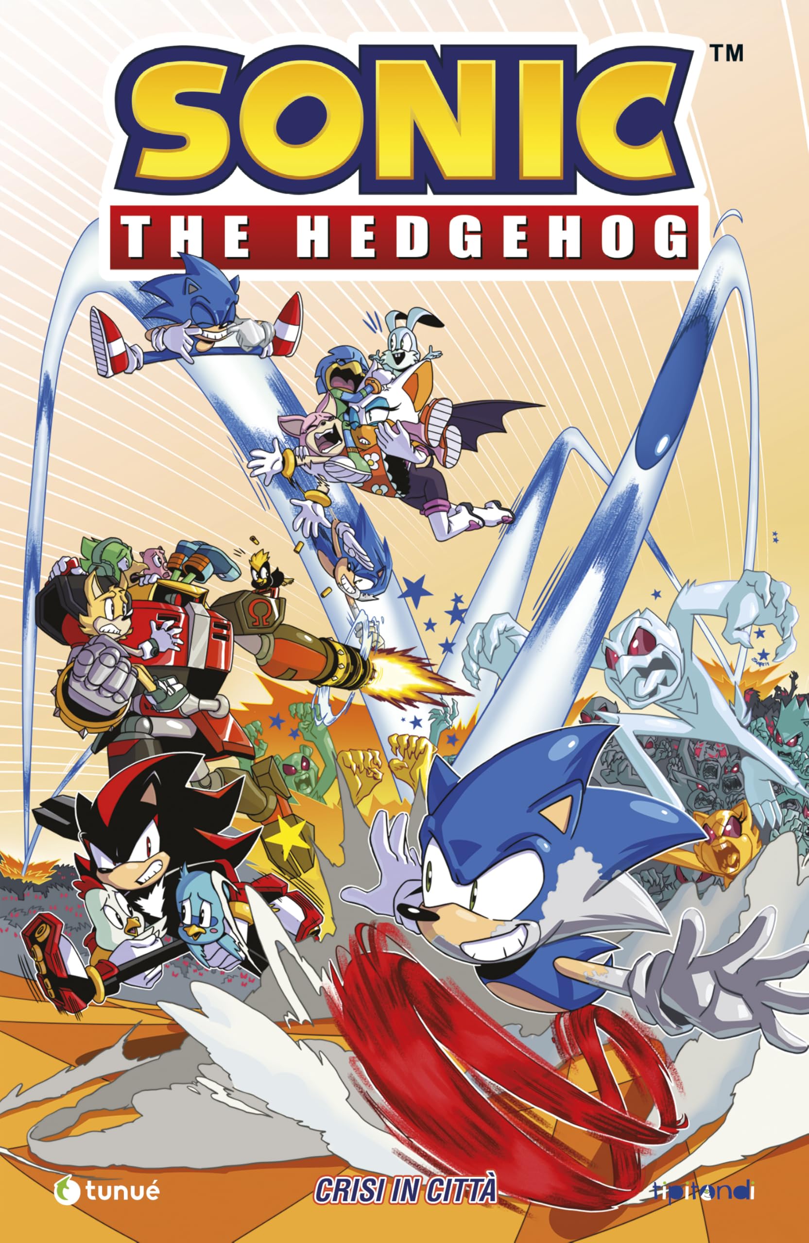 Sonic The Hedgehog. Crisi i città (Vol. 5) | Fumetto |Serie ufficiale SEGA