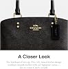 Coach Lillie Unisex Mini Tote Bag, Im/Walnut/Black, Small to Medium